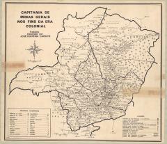 [MAPA DA CAPITANIA DE MINAS GERAIS]